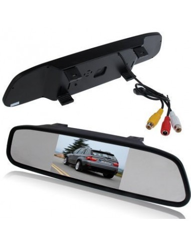 Display auto LCD 4.3&#039;&#039; pe oglinda retrovizoare 12v