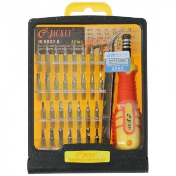 Jackly JK6032-A Set de instrumente de șurubelniță profesionale 32 &icirc;n 1