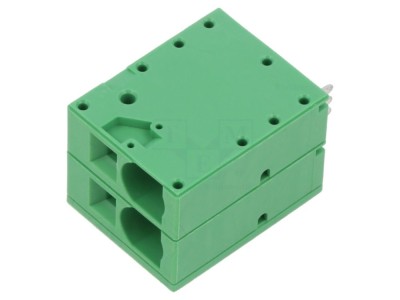 Conector regletă PCB 10mm 2 piste foto