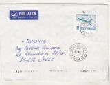 bnk fil Plic circulat Romania Polonia 1983 - aerofilatelie