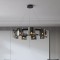 Candelabru Modern, REQUIEM Largo, 8xG9, Diametru 80cm, Negru, Inaltime Reglabila ModernLight Concept