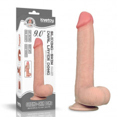 Dildo Ultra Realistic Sliding Skin Dual Layer Dong 9" [ 23cm x 4,2 cm ]