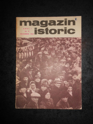 REVISTA MAGAZIN ISTORIC (Decembrie, 1974) foto