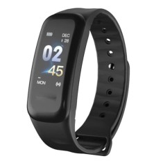 Bratara Smart Smartband Techstar&reg; C1 Fitness, Waterproof IP65, BT4.0, OLED Color, Negru