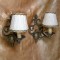 Set aplice bronz stil Napoleon 3, Franta, antique