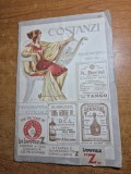 program teatrul costanzi - stagiunea 1913-1914 - reclama mecedes benz - in limba italiana