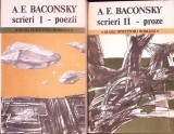 Scrieri Vol. 1-2: Poezii &amp; Proze - A.E. Baconsky, 1990, Cartea Romaneasca, Beletristica, Roman