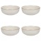 Set boluri, 4 piese, 680 ml, Ceramica, Bej