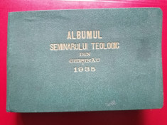 Albumul Seminarului Teologic din Chisinau 1935 foto