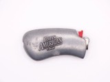 Carcasa metal Golden American pentru bricheta BIC mica, Cu gaz