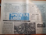 ziarul tineretul liber 16 ianuarie 1990-art. revolutie si interviu cu ion tiriac
