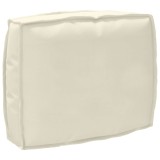 vidaXL Pernă Crem 50 x 40 x 12 cm Material Oxford 42001460