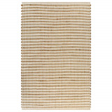Cumpara ieftin Covor din iută lucrat manual, natural &amp; alb, 120x180 cm textil