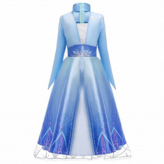 Costum Disney Printesa Elsa pentru fete 7-9 ani 120-134 cm foto