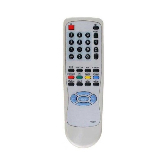 Telecomanda universala VES-01, distanta maxima de operare 10 m, alb