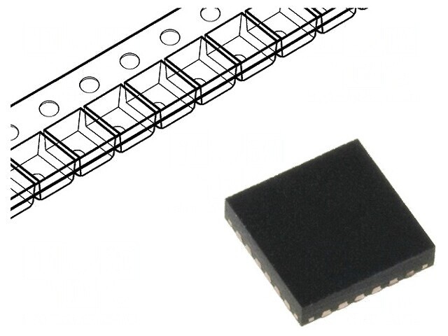 Emiţător-Receptor IC 10/100Base-T RMII QFN24 3,3V
