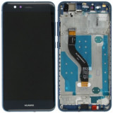 Huawei P10 Lite (WAS-L21) Capac frontal modul display + LCD + digitizer albastru