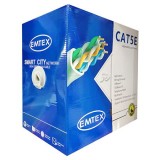 CABLU FTP CAT5E CUPRU 24AWG 0.52MM 305M EMTEX