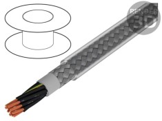 Cablu ALPHA WIRE Pro-Met 12G1,5mm2 ecranat cu tresă de cupru cositorit PVC