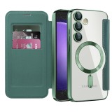 Husa Samsung Galaxy S23 FE Asteroid GSM SmartMag Book Case, verde