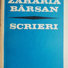 Scrieri – Zaharia Barsan