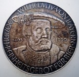 5.423 MEDALIE GERMANIA WILHELM IV VON BAYERN 1493-1550