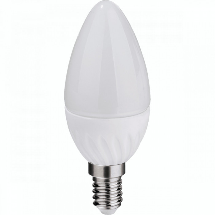 Bec Bl Led Lumanare E14, model C35, 3W=27W, 6400K, lumina rece