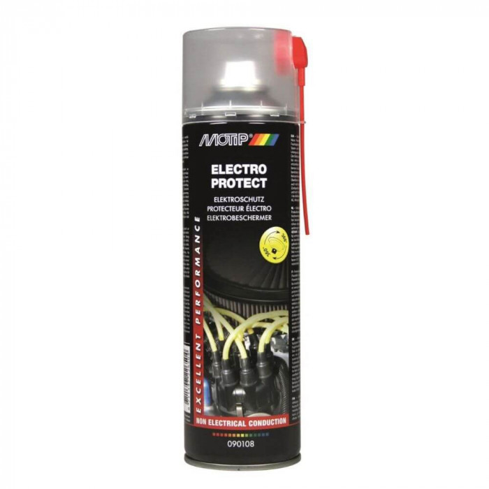 Solutie pentru Contacte Electrice Motip Electro Protect, 500 ml, Solutie Auto pentru Protejarea Contactelor Electrice MOTIP, Solutii Speciale pentru C