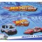 HOT WHEELS SET 2 MASINUTE METALICE PULL BACK MIGHTY K SI TWIN MILL 1:43