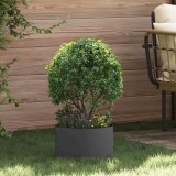 Ghiveci metalic negru Negru Metal 30 x 30 x 20 cm