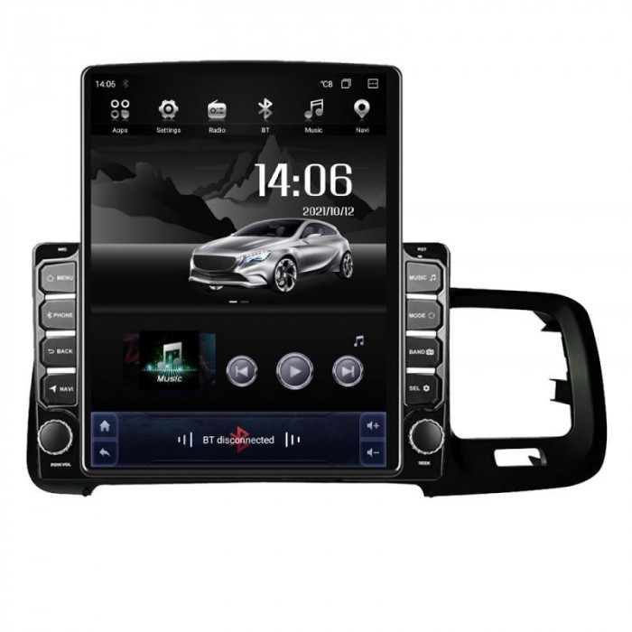 Navigatie dedicata Volvo S60 2008-2014 G-s60-08 ecran tip TESLA 9.7&quot; cu Android Radio Bluetooth Internet GPS WIFI 4+32GB DSP 4G CarStore Technology