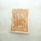Timbru Nicaragua 1891 UPU 10 pesos orange stampilat
