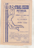 Bnk div Program meci FC Petrolul Ploiesti - Soimii Sibiu - 1979