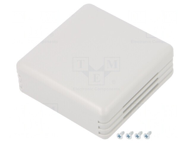 Carcasă alarmă ABS gri 71x71x27mm SENSES