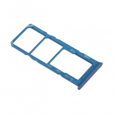 Suport SIM - Card Samsung Galaxy A12 Nacho A127 / A12 A125, Albastru foto