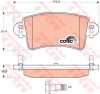 Set placute frana,frana disc RENAULT MASTER II caroserie (FD) (1998 - 2010) TRW GDB1470