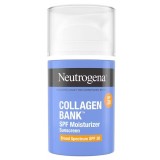 Cremă de față Neutrogena Collagen Bank SPF 30, protecție UVA/UVB, cu peptide și colagen, 59 ml