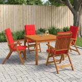 Cumpara ieftin Set de masa pentru gradina natural Lemn Solid de Acacia