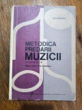 Metodica predarii muzicii la clasele I-IV - Ion Serfezi / R2P5F, Alta editura