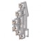 Conector Șine 0,14-1,5mm2 3 Piste 6 Borne Gri