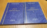 DREPT ADMINISTRATIV - 2 Volume - Antonie Iorgovan - 1994, 227+298 p.