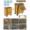 Dulap de scule auto 7 sertare 328 piese - Ingco HTCS273281