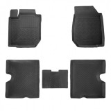 Covorase Presuri Auto Cauciuc Dedicate Dacia LOGAN I 5-PIESE 2004-2012, Rezaw