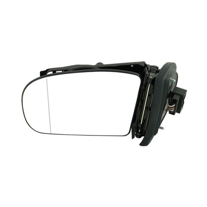 Oglinda exterioara Mercedes Clasa C (W203) 05.2000-2004, 9 pini, pliabila, partea stanga View Max crom asferica fara carcasa reglare electrica cu inc