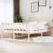 vidaXL Cadru de pat, 150x200 cm, lemn masiv, King Size 3101158
