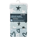 T-Tomi Cloth Towels Hearts &amp; Stars prosop 80x100 cm 2 buc