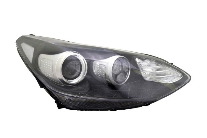 Far Kia Sportage (Ql), 09.2015-, partea Dreapta, cu lumina timp de zi tip LED; HB3+LED+PY21W; electric; cu motor, TYC
