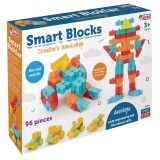 Set de constructie, Dede, Smart Blocks, 96 piese