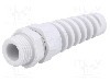 Presetupa poliamida, PG9, IP68, HSK-K-FLEX, HUMMEL - 1.293.0900.14