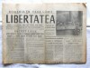 Ziar LIBERTATEA 29 Decembrie 1989 - Revoluția Rom&acirc;nă - Ediție Istorică, 4 pagini, Stare bună